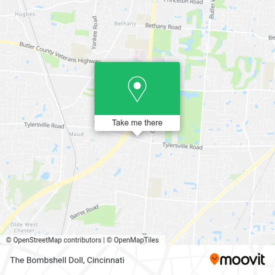 The Bombshell Doll map