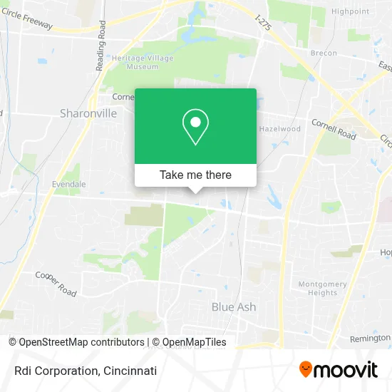 Rdi Corporation map