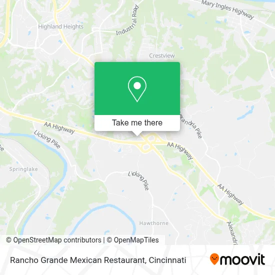 Rancho Grande Mexican Restaurant map