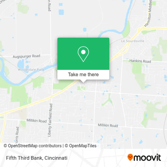 Fifth Third Bank map