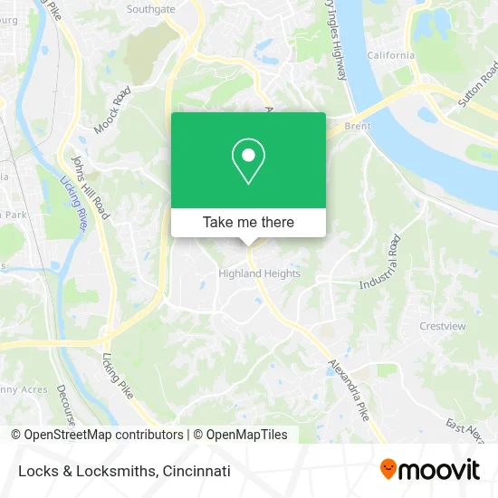 Locks & Locksmiths map