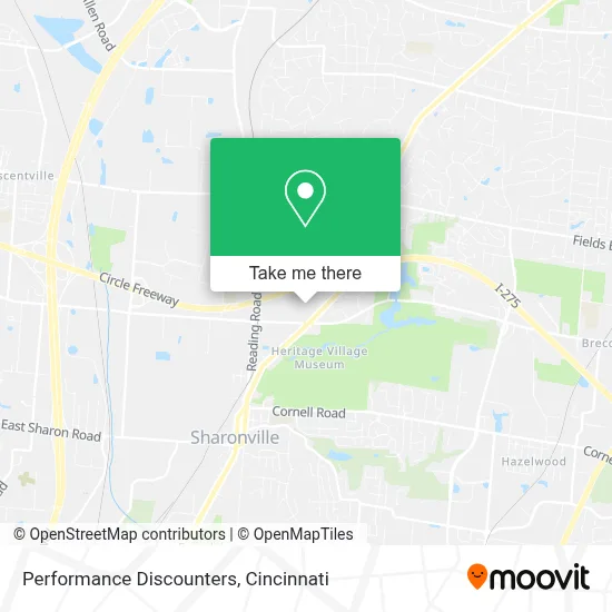 Performance Discounters map
