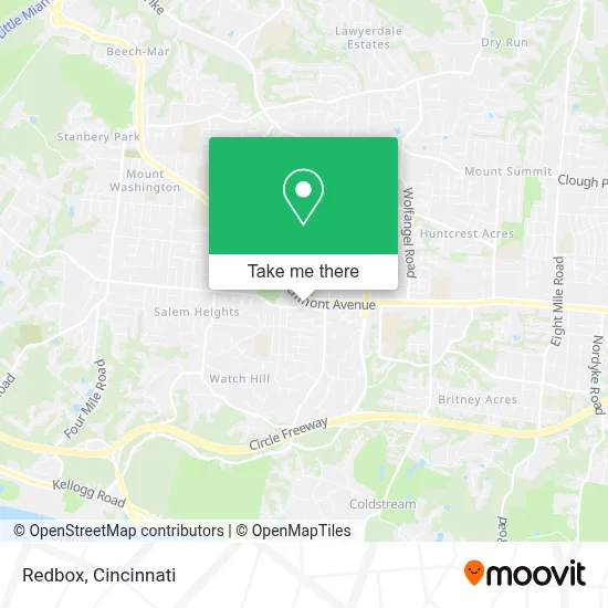Redbox map