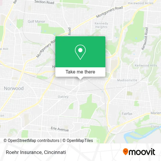 Roehr Insurance map