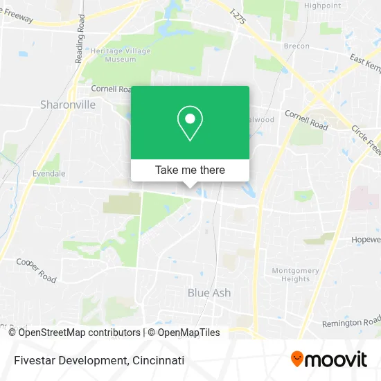 Fivestar Development map