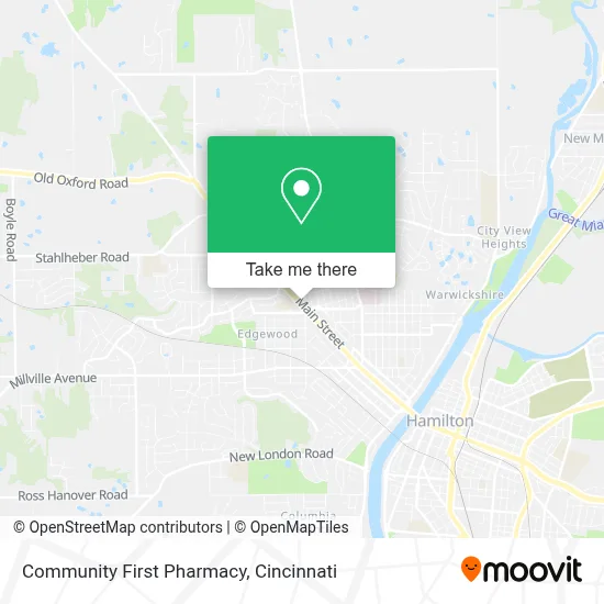 Community First Pharmacy map