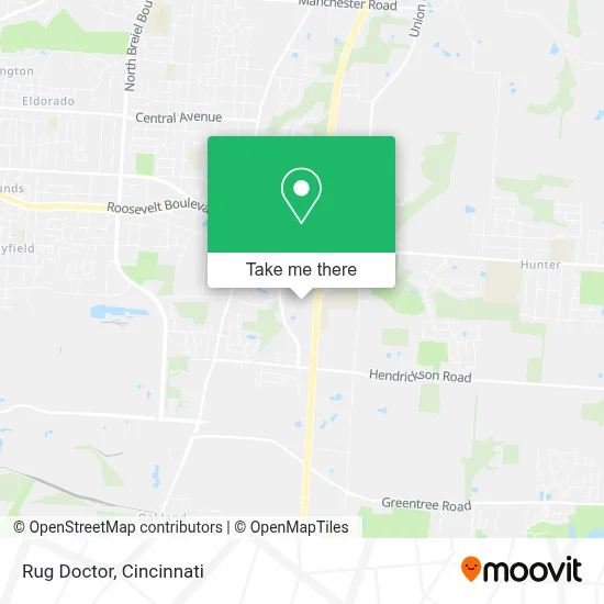 Rug Doctor map