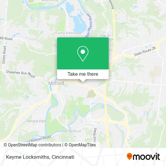 Keyme Locksmiths map