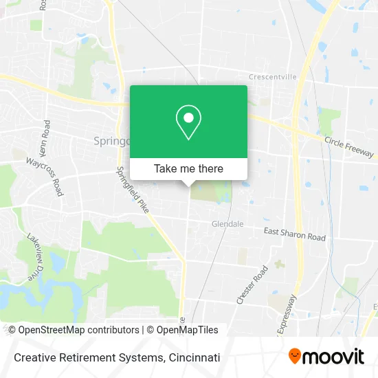 Creative Retirement Systems map