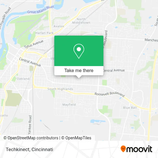 Techkinect map