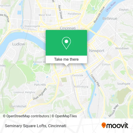 Seminary Square Lofts map