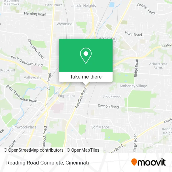 Reading Road Complete map