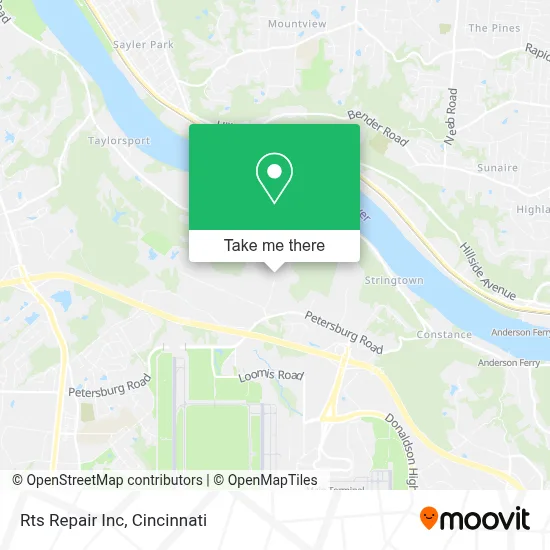 Rts Repair Inc map