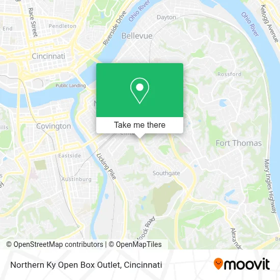 Northern Ky Open Box Outlet map