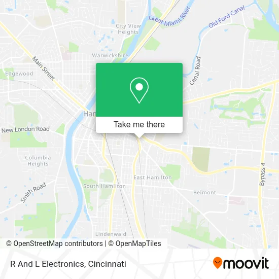 R And L Electronics map