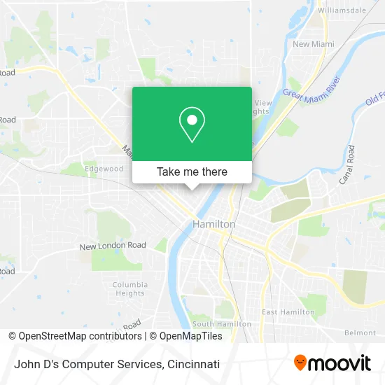 John D's Computer Services map