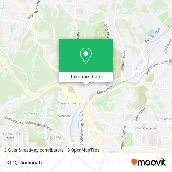 Kfc map