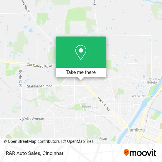 R&R Auto Sales map