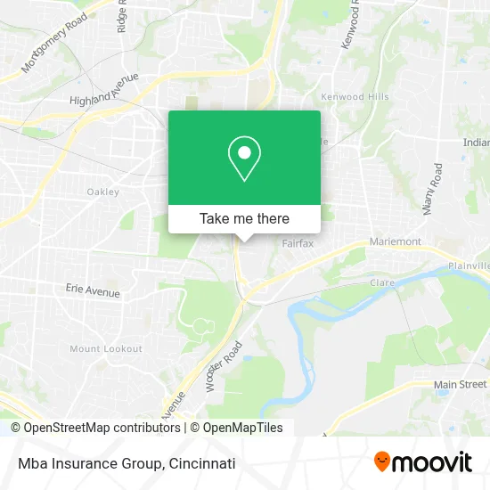 Mba Insurance Group map