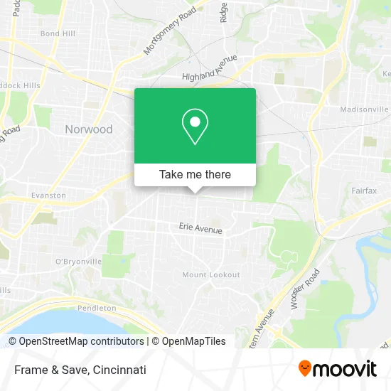 Frame & Save map