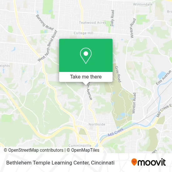 Bethlehem Temple Learning Center map