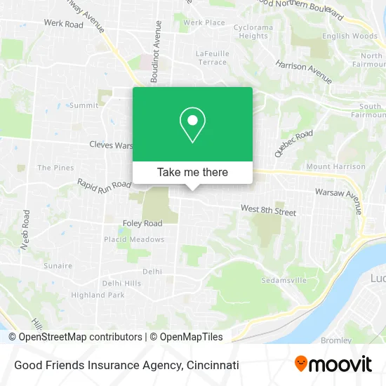 Good Friends Insurance Agency map