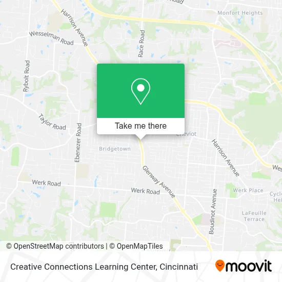 Creative Connections Learning Center map