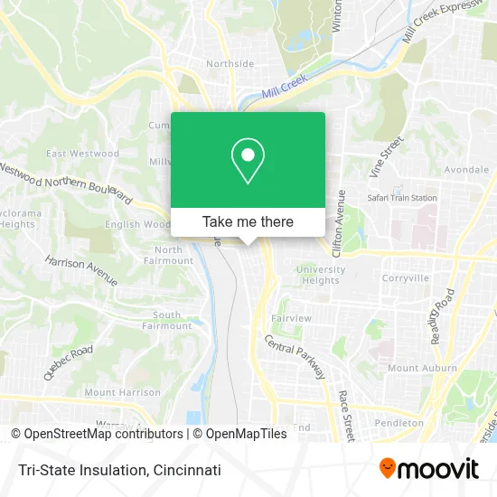 Tri-State Insulation map