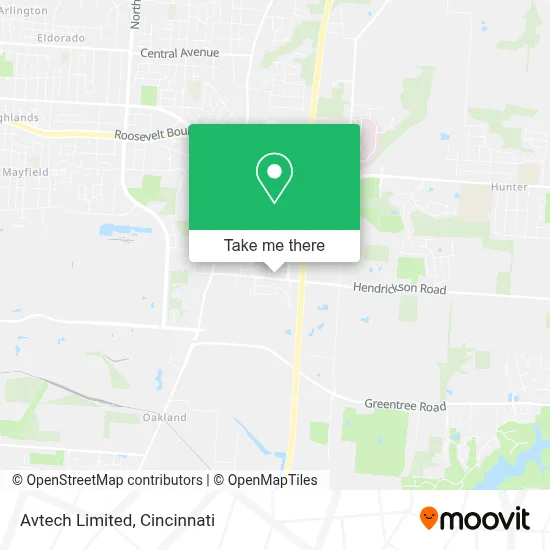 Avtech Limited map