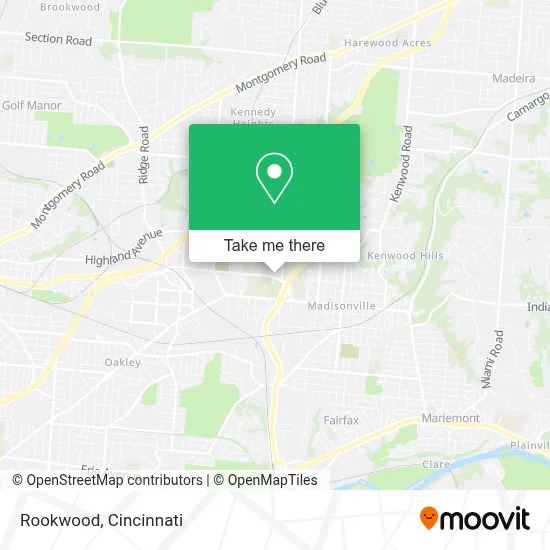 Rookwood map