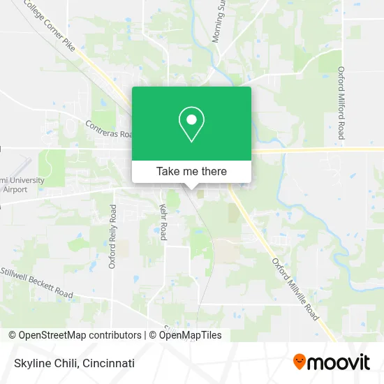 Skyline Chili map