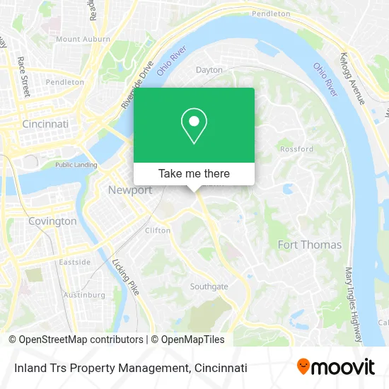 Inland Trs Property Management map