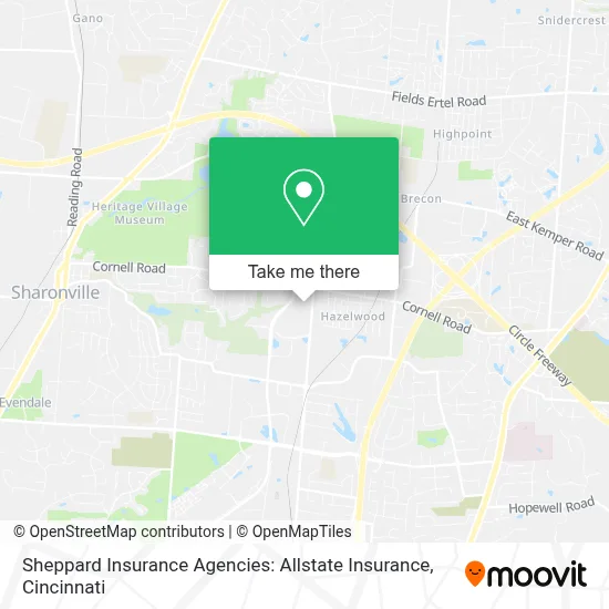 Sheppard Insurance Agencies: Allstate Insurance map