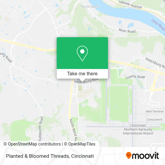 Planted & Bloomed Threads map