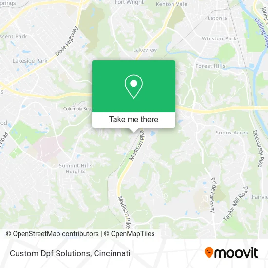 Custom Dpf Solutions map