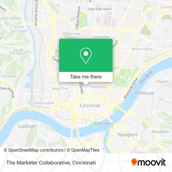 The Marketer Collaborative map