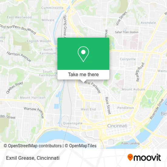 Exnil Grease map