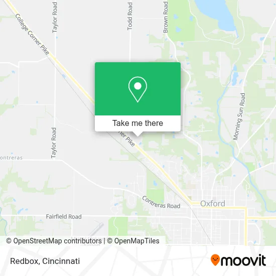 Redbox map