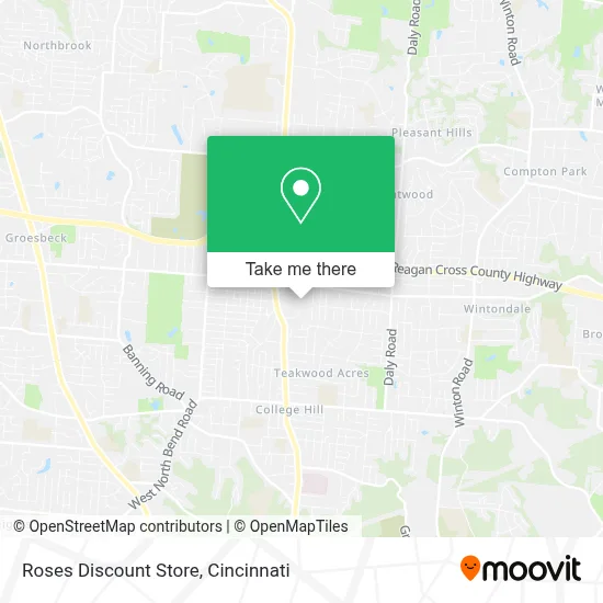 Roses Discount Store map
