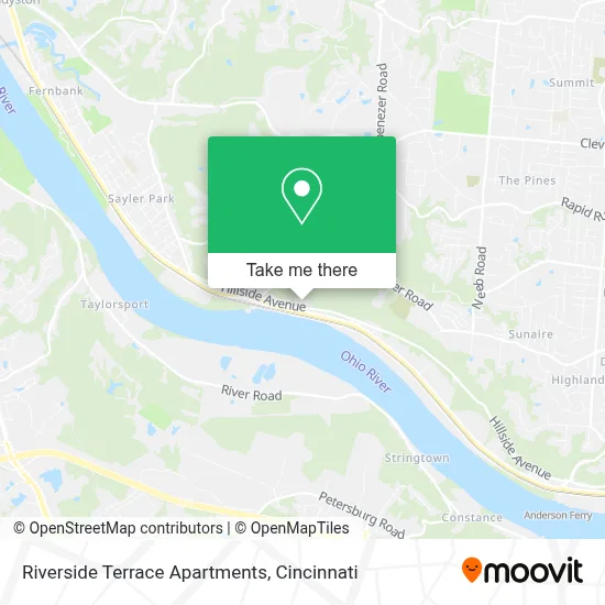 Riverside Terrace Apartments map