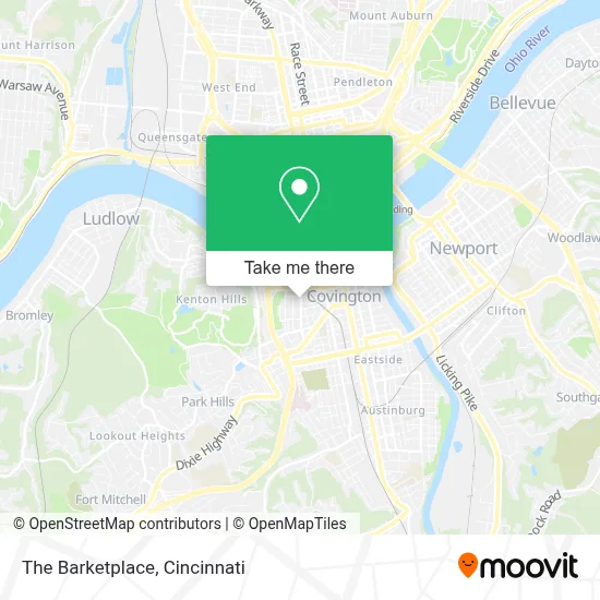 The Barketplace map