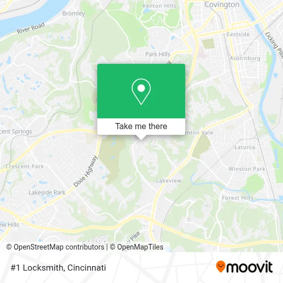 #1 Locksmith map