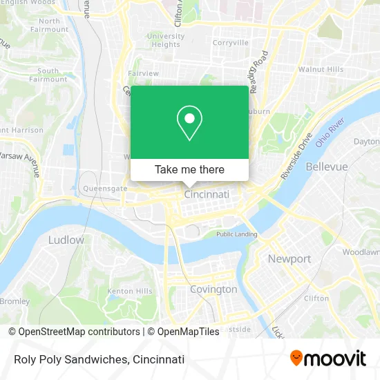Roly Poly Sandwiches map