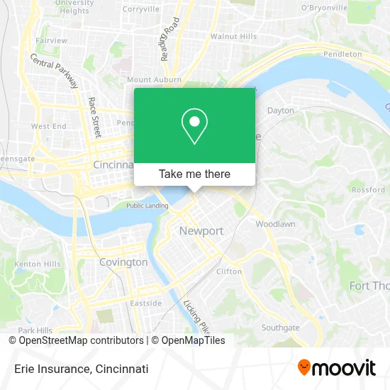 Erie Insurance map