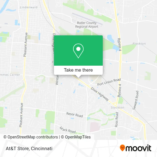 At&T Store map