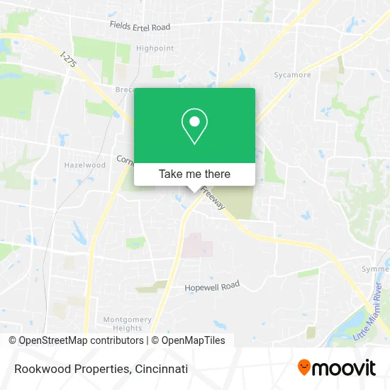 Rookwood Properties map