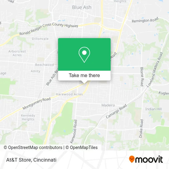 At&T Store map