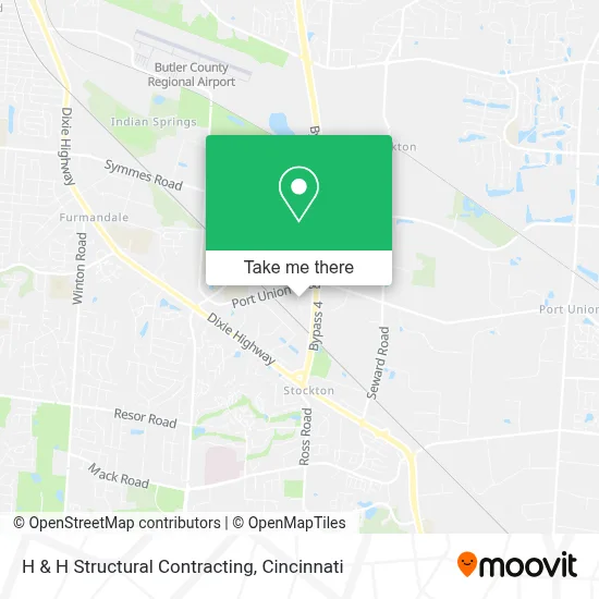 H & H Structural Contracting map