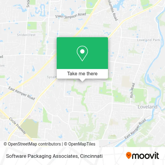 Software Packaging Associates map
