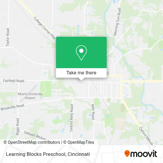 Learning Blocks Preschool map